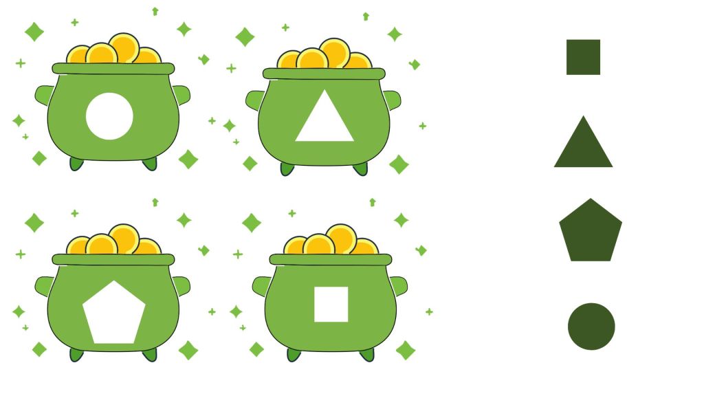 St. Patrick’s Day&nbsp;Shapes